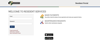 Resident Online Services